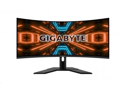 GIGABYTE LCD - 34" herný monitor G34WQC A, 21:9, 3440:1440px, WQHD, 144Hz, VA, 350 cd/m2, 1ms
