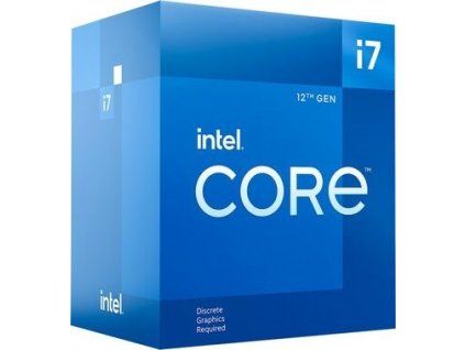 CPU INTEL Core i7-12700F, 2,10 GHz, 25 MB L3 LGA1700, BOX (bez VGA)