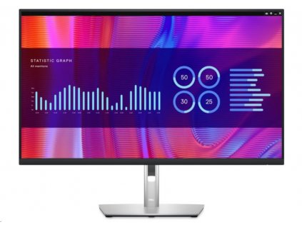 DELL LCD P3223DE - 31.5”/IPS/LED/QHD/2560x1440/16:9/60Hz/5ms/1000:1/350 cd/m2/HDMI/DP/Pivot/VESA/3YNBD