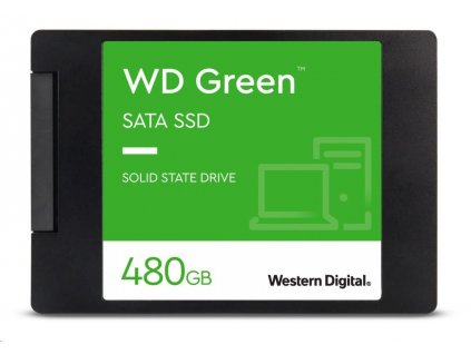 WD GREEN SSD 3D NAND WDS480G3G0A 480GB SATA/600, (R:500, W:400MB/s), 2.5"