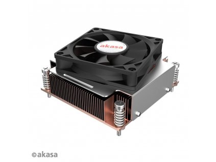 AKASA chladič CPU 2U cooler for Intel Core i7 & Xeon, LGA1700 compatible