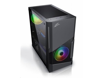 EVOLVEO M5, case mATX, průhledná bočnice, černá