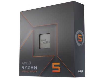 CPU AMD RYZEN 5 7600X WOF, 6-core, 4.7GHz, 32MB cache, 105W, socket AM5, BOX, bez chladiče