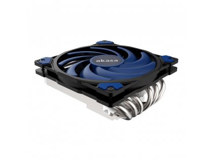 AKASA chladič CPU ALUCIA H6LS (Height of 57mm), 12cm fan