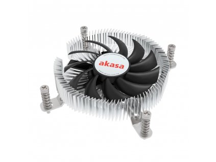 AKASA chladič CPU Extra Secure Ultra-Low Profile Aluminium Intel LGA1700 Thin Mini-ITX Cooler