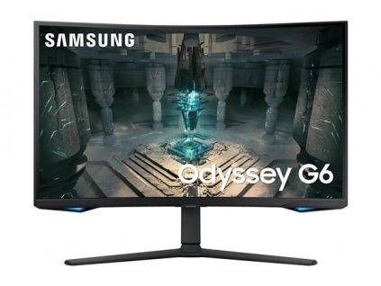 SAMSUNG MT LED LCD Gaming Smart Monitor 32" OdysseyG75T - prohnutý,VA,2560x1440,1ms,240Hz,Wifi, BT,Pivot