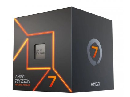 CPU AMD RYZEN 7 7700, 8-core, 3.8GHz, 40MB cache, 65W, socket AM5, BOX