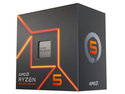 CPU AMD RYZEN 5 7600, 6-core, 3.8GHz, 38MB cache, 65W, socket AM5, BOX