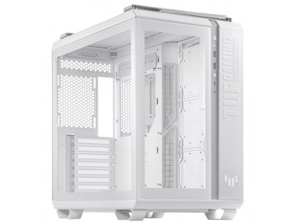 ASUS case TUF GAMING CASE (GT502) TG, Mid Tower, průhledná bočnice, bílá