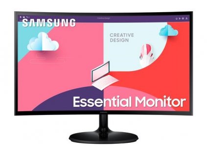 SAMSUNG MT LED LCD Monitor 24 S360C FullHD - Prohnutý 1800R, VA, 1920x1080, 4ms,VGA,HDMI