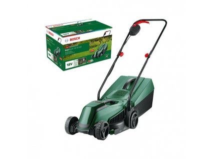 BOSCH EasyMower 18V-32-200, akumulátorová sekačka na trávu, 18 V, šířka střihu 32 cm, výška střihu 20 – 60 mm