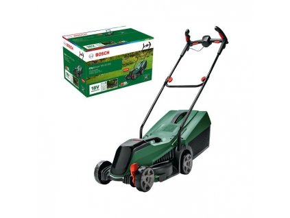 BOSCH CityMower 18V-32-300, akumulátorová sekačka na trávu, 18 V, šířka střihu 32 cm, výška střihu 30 – 60 mm