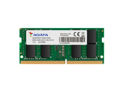 ADATA SODIMM DDR4 32GB 3200MHz 512x8, Premier Single Tray