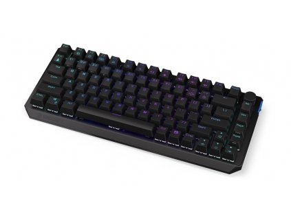 Endorfy herní klávesnice Thock 75% W. Black / bezdrátová / black switch / mechanická / CZ layout / černá RGB