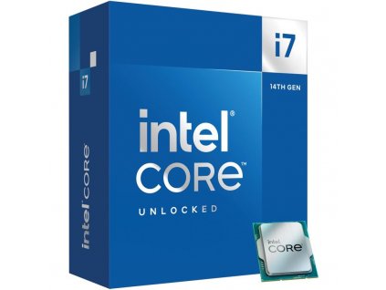 CPU INTEL Core i7-14700KF, až 5.6GHz, 33MB L3 LGA1700, BOX (bez chladiče)