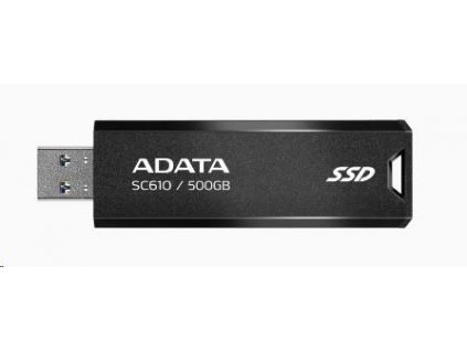 ADATA External SSD 2TB SC610 USB 3.2 Gen 2 černá