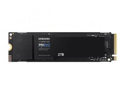 SSD Samsung 990 EVO 2000GB - formát M.2; čtecí rychlost až 5000 MB/sec; zapisovací rychlost až 4200 MB/sec