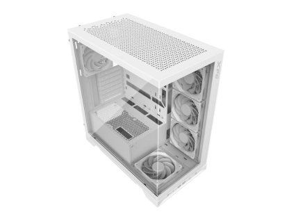 ADATA XPG case INVADER X Mid-Tower, bez zdroje, 5x 120mm Fan, Bílá