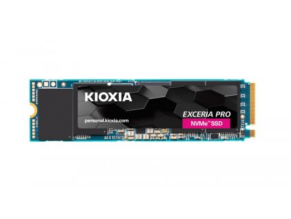 KIOXIA SSD 1TB EXCERIA PRO, M.2 2280, PCIe Gen4x4, NVMe 1.4, R:7300/W:6400MB/s