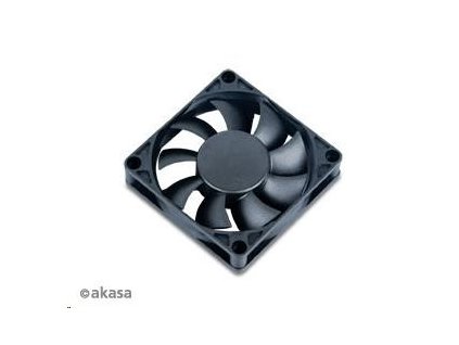 Ventilátor AKASA AK-179BKT-C, 70 x 15 mm, termosenzor, guľôčkové ložisko