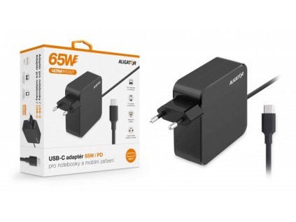 Aligator Power Delivery 65W USB-C adaptér