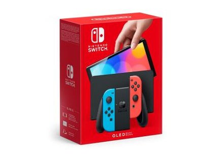 Nintendo Switch OLED red & blue