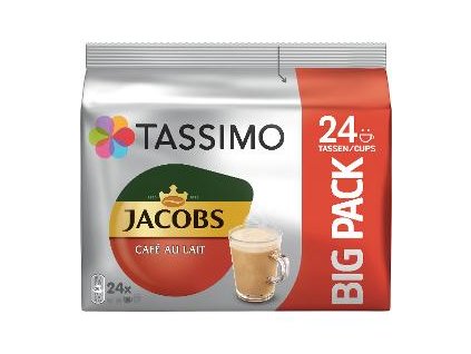 Jacobs Cafe Au Lait 24 ks TASSIMO