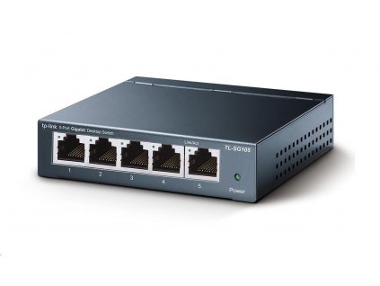 TP-Link switch TL-SG105 (5xGbE, fanless)