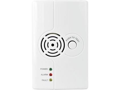 iGET SECURITY M3P6 - bezdrátový detektor plynu LPG/LNG/CNG, 230V, samostaný nebo pro alarmy M3 a M4