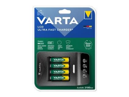 Nab.LCD UltraFast+4xAA 2100mAh+12V VARTA