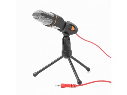 Stolný mikrofón GEMBIRD MIC-D-03, HQ, čierny