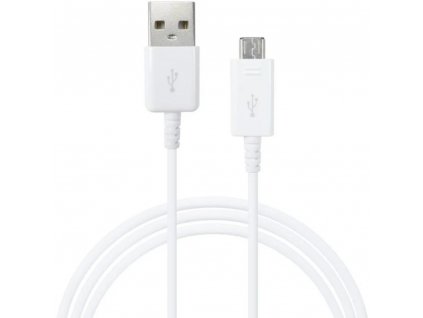 Dátový kábel Samsung EP-DG925UWE, micro USB, biely (voľne ložený)