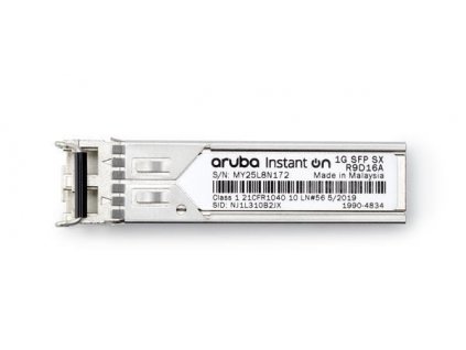 Aruba Instant On 1G SFP LC SX 500m OM2 MMF Transceiver 1420 1820 1830 1930 1950 1960