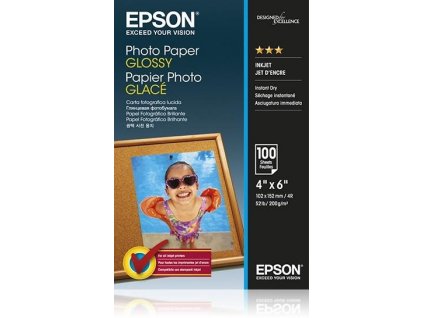 EPSON Photo Paper Glossy - 10x15cm - 500 Listů