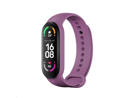 RhinoTech řemínek pro Xiaomi Mi Band 6 fialová