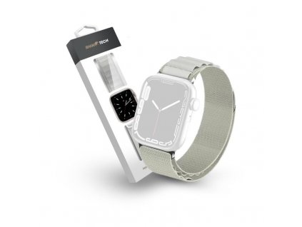 RhinoTech řemínek Ultra Alpine Loop pro Apple Watch 42/44/45/49mm bílá