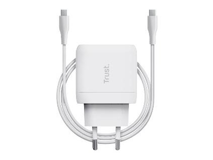 Charger 45W Maxo USB-C 2m white TRUST