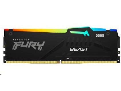 KINGSTON DIMM DDR5 16GB 5600MT/s CL36 FURY Beast RGB EXPO