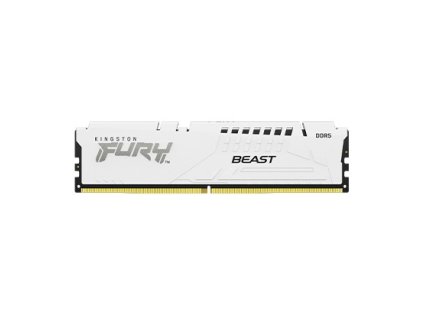 Kingston FURY Beast EXPO/DDR5/16GB/5200MHz/CL36/1x16GB/White