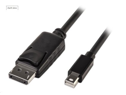 PREMIUMCORD Mini DisplayPort - DisplayPort V1.2 pripojovací kábel M/M 3 m