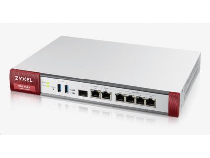 Firewall Zyxel USGFLEX200, 2x gigabitová WAN, 4x gigabitová LAN/DMZ, 1x SFP, 2x USB