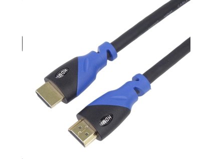 PREMIUMCORD HDMI - Ultra HDTV kábel, 5 m (farebný, pozlátené konektory)