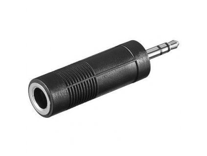 PremiumCord adaptér 3.5mm Stereo jack - 6,3mm Stereo jack (M/F)