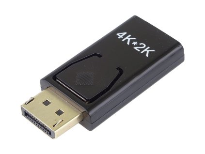 PremiumCord Adaptér DisplayPort na HDMI, 4K@30Hz, samec/samička, pozlátené konektory