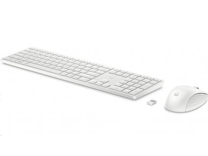 HP 650 Wireless Keyboard & Mouse- CZ/SK klávesnice a myš, bílá