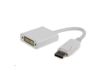 GEMBIRD DisplayPort na DVI (M/F) biely