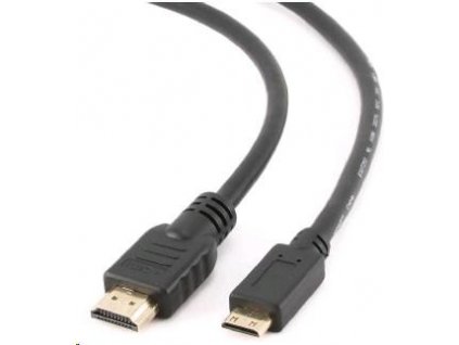 GEMBIRD HDMI na HDMI mini 1,8 m kábel (v1.4, pozlátené kontakty, tienené)