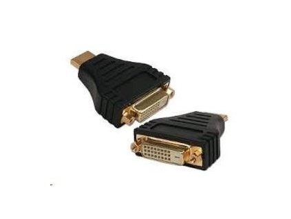 Redukčný kábel GEMBIRD HDMI samec na DVI samica (pozlátené kontakty, čierny)