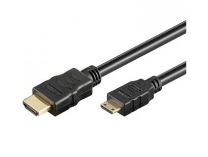 PremiumCord Kabel HDMI A - HDMI mini C, 1m