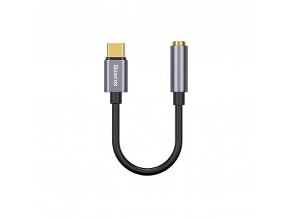 Baseus CATL54-0G Káblová Redukcia z USB-C na 3.5mm Audio Jack L54 (female) Deep Grey